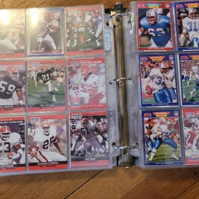1 full and 1 partial albums of trading cards