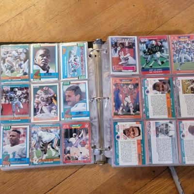 1 full and 1 partial albums of trading cards