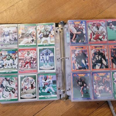 1 full and 1 partial albums of trading cards