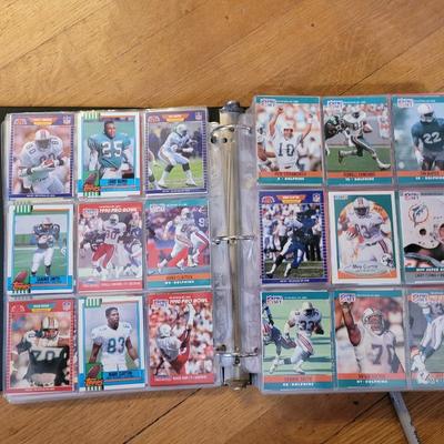 1 full and 1 partial albums of trading cards
