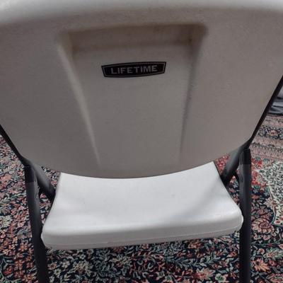Set of Four Lifetime Composite Folding Chairs Choice B