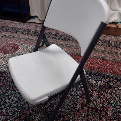 Set of Four Lifetime Composite Folding Chairs Choice C