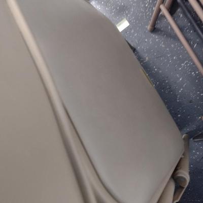 Set of Six Metal Folding Chairs Various Colors and Brands
