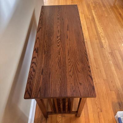 Mission Style Console Table (LR-DZ)