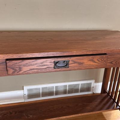 Mission Style Console Table (LR-DZ)
