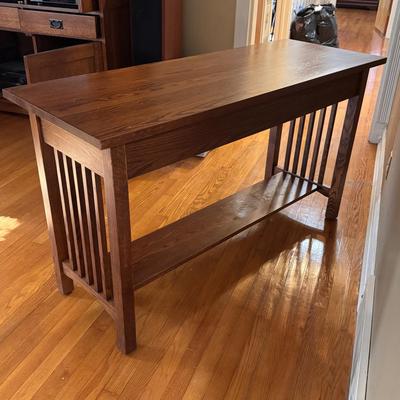 Mission Style Console Table (LR-DZ)