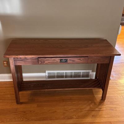 Mission Style Console Table (LR-DZ)