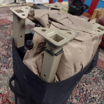 EZ-UP Metal Frame Pop-Up Canvas Canopy (Size Unknown)