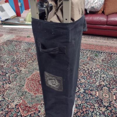EZ-UP Metal Frame Pop-Up Canvas Canopy (Size Unknown)