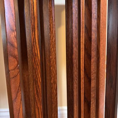 Wooden Spindle Side Table/Plant Stand (LR-DZ)