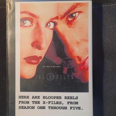 X Files Blooper Reel