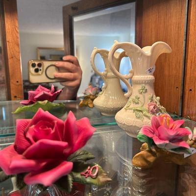 Lot 7: Curio cabinet, Collectibles and More