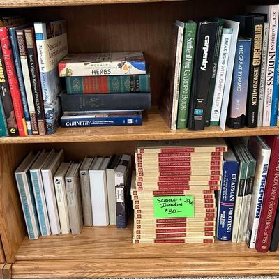 Lot 10: Book Shelves, Books & More