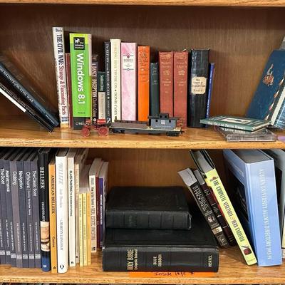Lot 10: Book Shelves, Books & More