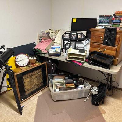 Lot 11: Telescope, Frames & More