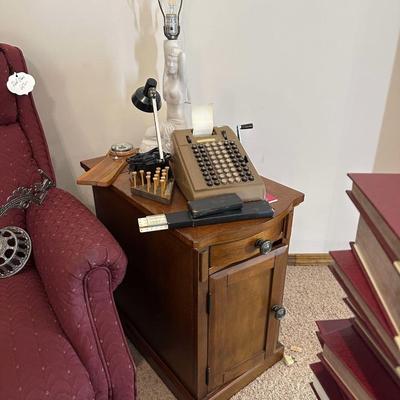 Lot 15: Church Pew, Records & More