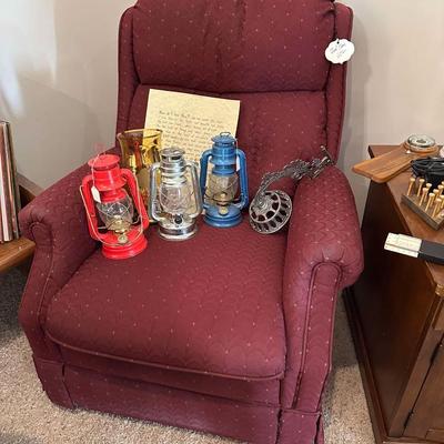 Lot 15: Church Pew, Records & More
