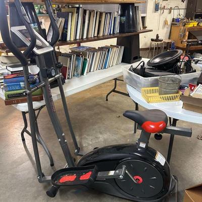 Lot 19: Plane, Elliptical & More (Garage Center)