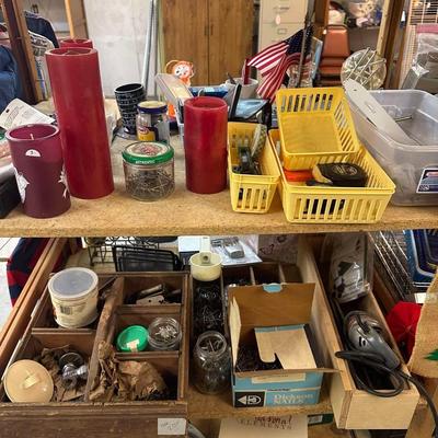 Lot 23: Garage Back Room Misc Items