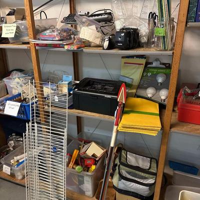 Lot 24: Cabinet, Office Equipment, Electronics & More