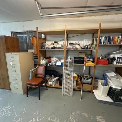 Lot 24: Cabinet, Office Equipment, Electronics & More