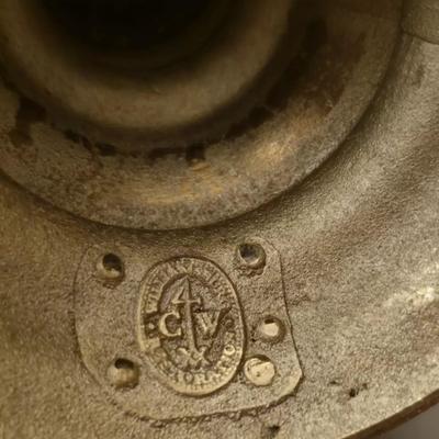 Virginia Metalcrafters Colonial Williamsburg Restoration Spiked Candle Holder