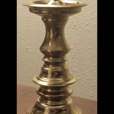 Virginia Metalcrafters Colonial Williamsburg Restoration Spiked Candle Holder