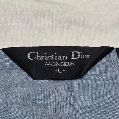 Vintage Christian Dior Monsieur Short Sleeve Full Zip Tennis Jacket Windbreaker