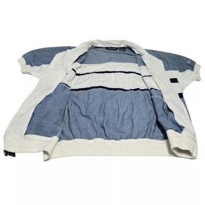 Vintage Christian Dior Monsieur Short Sleeve Full Zip Tennis Jacket Windbreaker