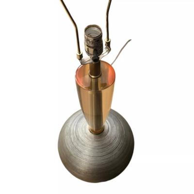 Vintage Lamp Van Teal Lighting Ofir Ring O collection Table Lamp Acrylic Lucite