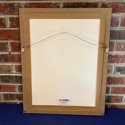 Professionally Framed & Matted Papyrus Painting Art