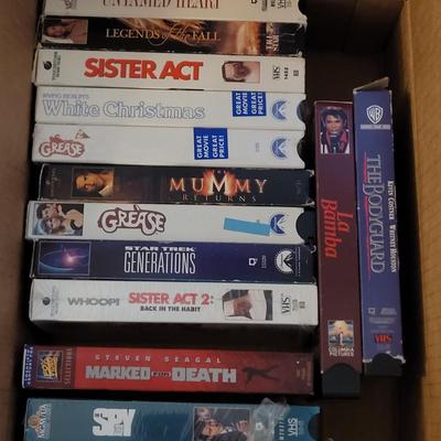 Lot of vhs movies