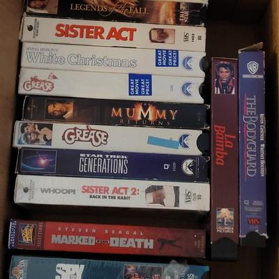 Lot of vhs movies