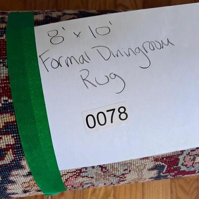 8' x 10' Oriental Rug