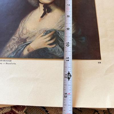 Mixed Art Lot - Framed Prints + Collection of Famous Painting Prints