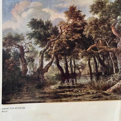 Mixed Art Lot - Framed Prints + Collection of Famous Painting Prints
