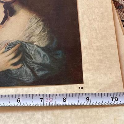 Mixed Art Lot - Framed Prints + Collection of Famous Painting Prints