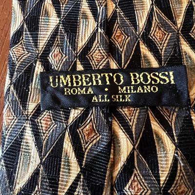 Designer Silk Tie Lot - Dior, Valentino, Steven Land, Umberto Bossi, Crooks & Creed