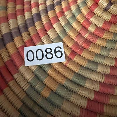 Huge Ethiopian Mesob Handwoven Basket - Over 2' Tall