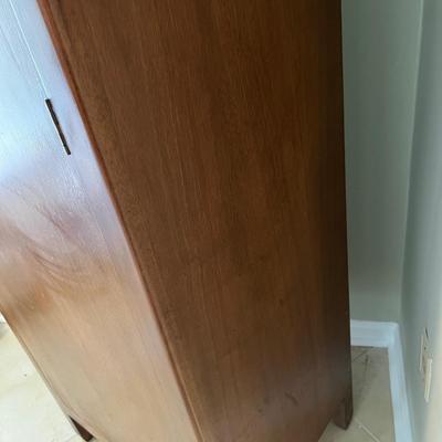 Tall Wooden Wardrobe Cabinet