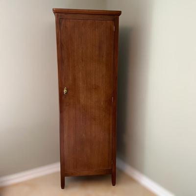 Tall Wooden Wardrobe Cabinet