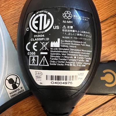 Mixed Electronics Lot - Amazon Echo, 3 Patriots Power Cell Batteries, Slender Tone
