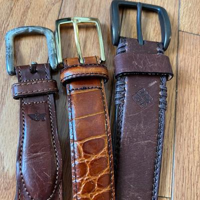 Big Mixed Lot Mens Accessories - Hats, Silk Ties, Leather Belts, CK Cologne, etc.
