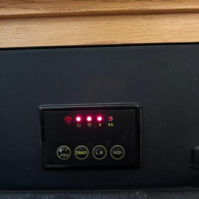 Amish Heat Surge Roll & Glow Fireless Fireplace Portable Heater (1 of 2)