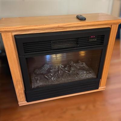 Amish Heat Surge Roll & Glow Fireless Fireplace Portable Heater (1 of 2)