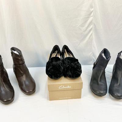 Lot C 160 Clark’s Ankle Boots and Flats
