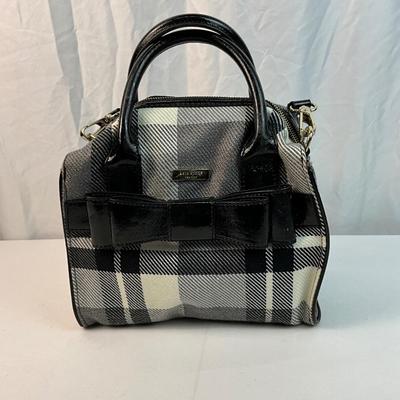 Lot D 169 New Kate Spade Addison Georgetown Plaid Handbag