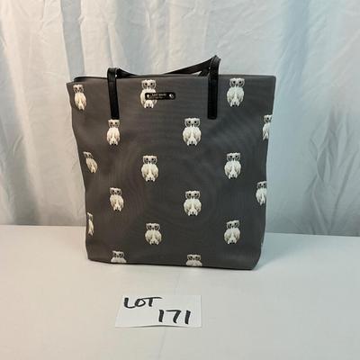 Lot D 171 Kate Spade Wise Baby Owl Tote Bag