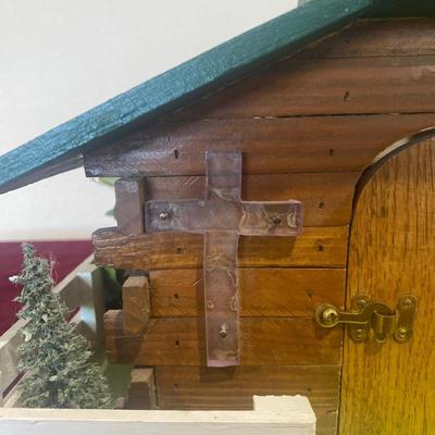 HANDMADE LIGHTED CHURCH