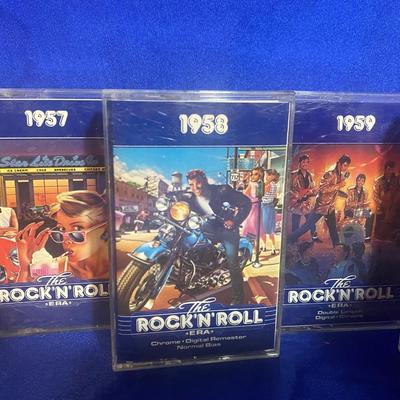 45 RECORD MICHEAL JACKSON-BILLIE JEAN, CASSETTES WITH CLASSIC 50’s MUSIC